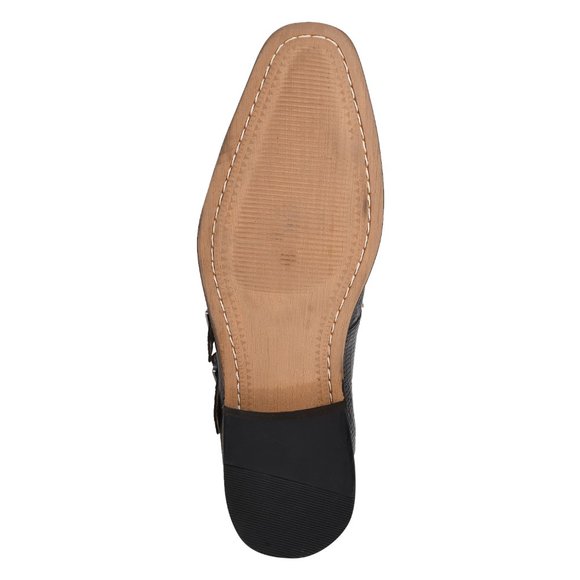 GRACE Genuine Leather Oxford Style Monk Straps - Picture 7 of 7